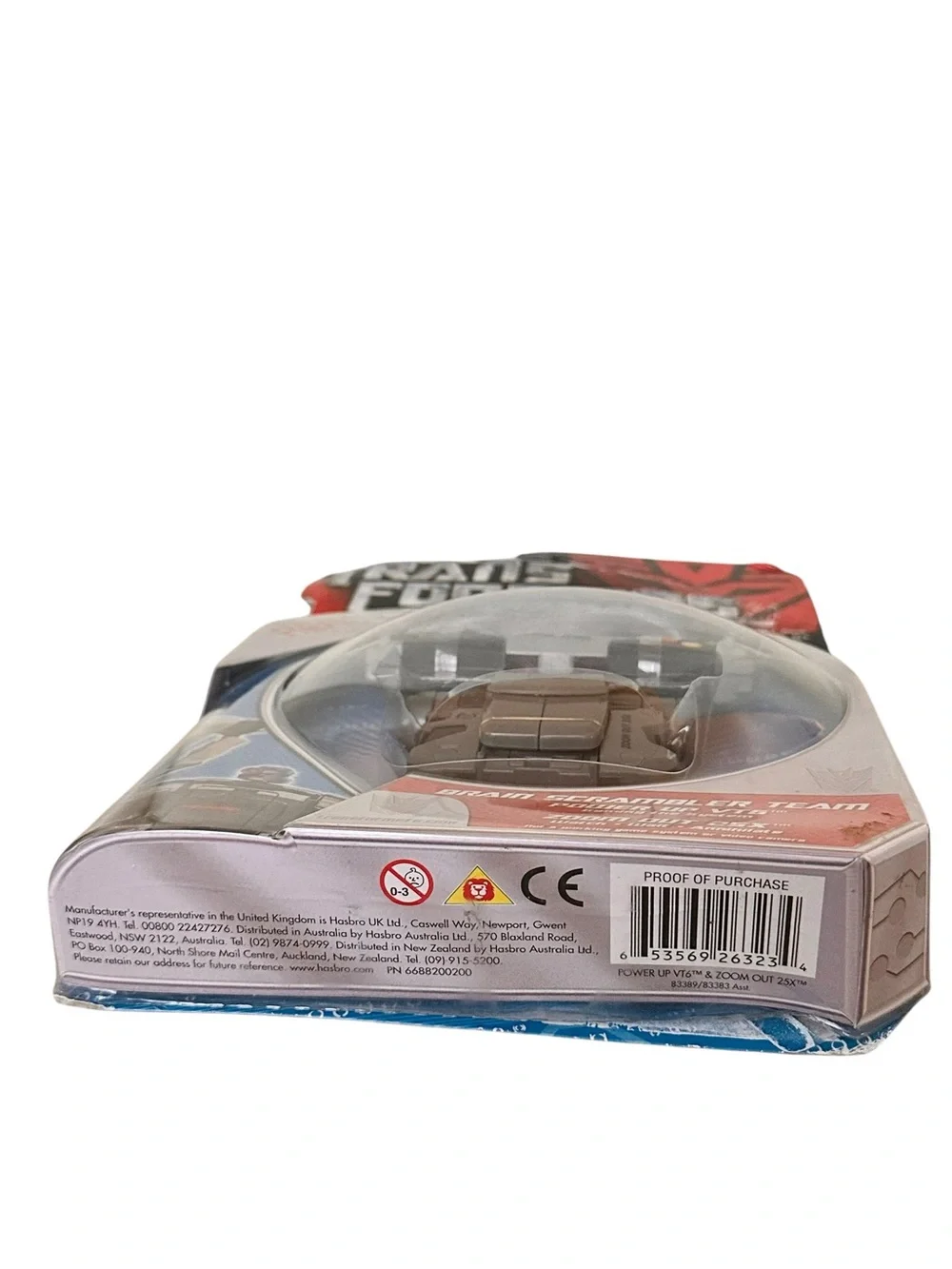 Transformers Brain Scrambler Team Power Up VT6 Zoom Out 25X Action Toy